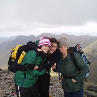 Trekking on Corran Tuathail